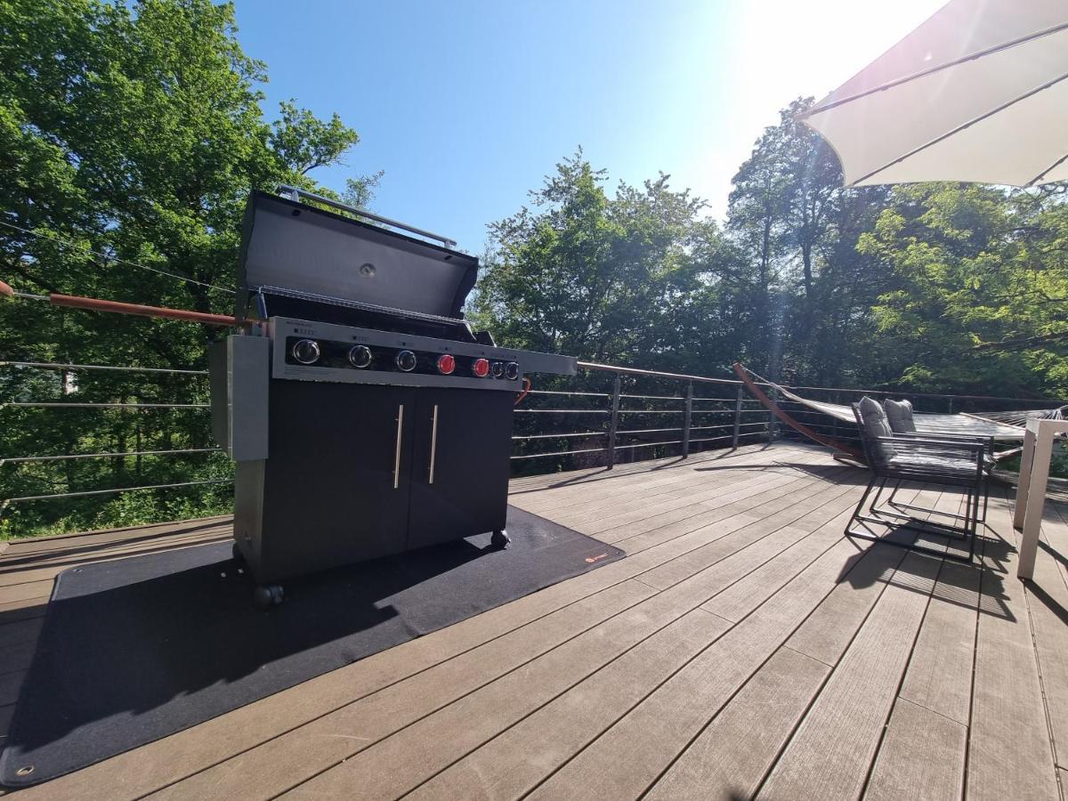 5 Sterne Bahnhoftraum, Appartement "Waldliebe" 133Qm, Grosse Terrasse 70Qm, Qr Code Scannen Fuer Virtuellen Rundgang, Premium Ausstattung Braunfels Bagian luar foto